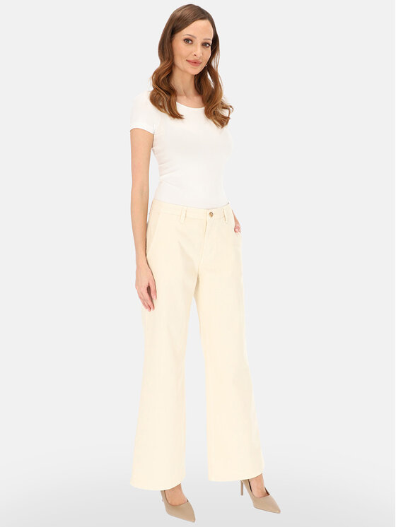 L’AF L’AF Jeansy Kamea Beżowy Wide Leg