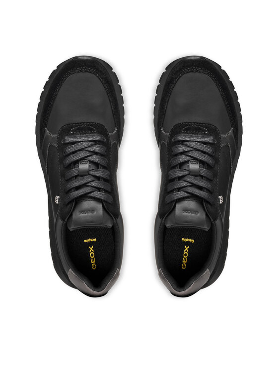 Geox Geox Sneakersy D Sukie 2.0 D55YPC 08522 C9999 Černá