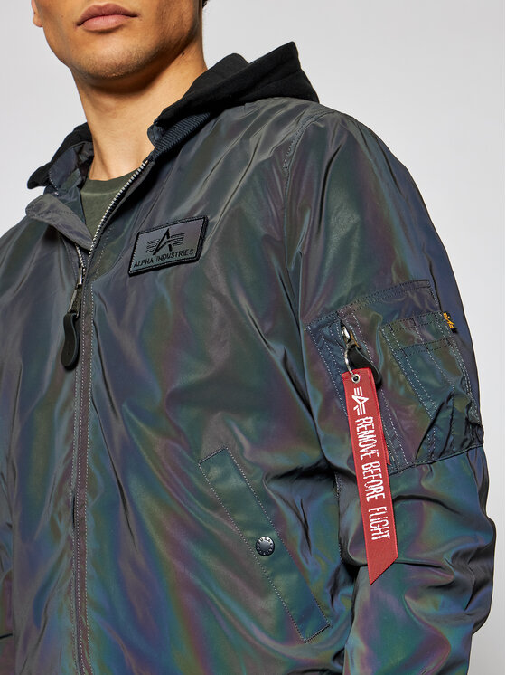Alpha Industries Alpha Industries Bomber dzseki MA-1 LW HD 116107RR Szürke Regular Fit