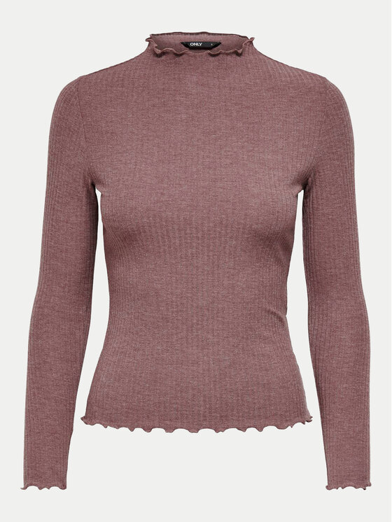 ONLY ONLY Majica Emma 15180040 Ružičasta Slim Fit
