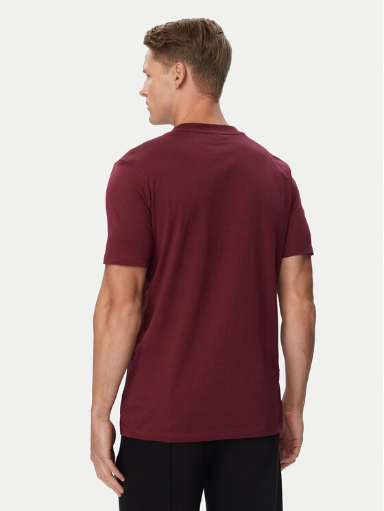 HUGO HUGO Tricou Dulivio 50467556 Vișiniu Regular Fit