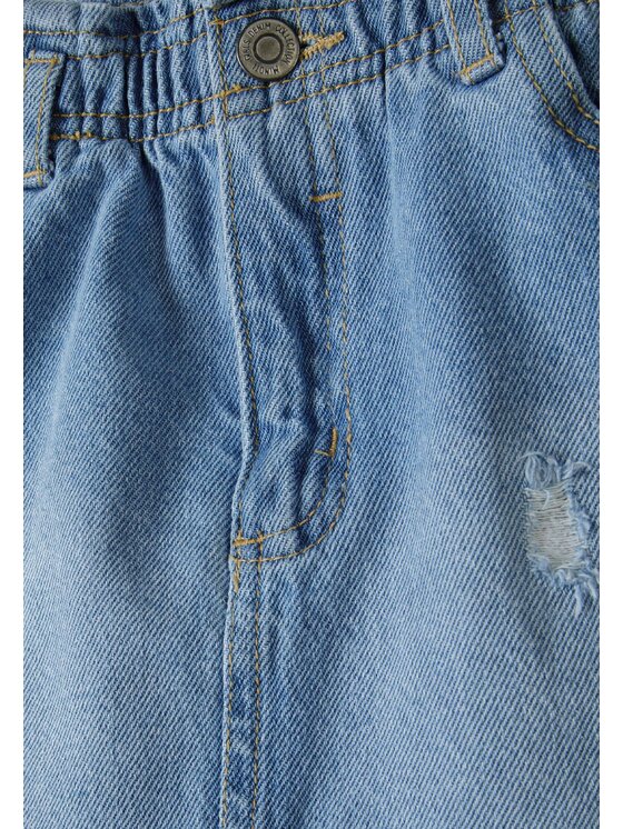 minoti minoti Spódnica jeansowa 18SKIRT 40 Niebieski Regular Fit