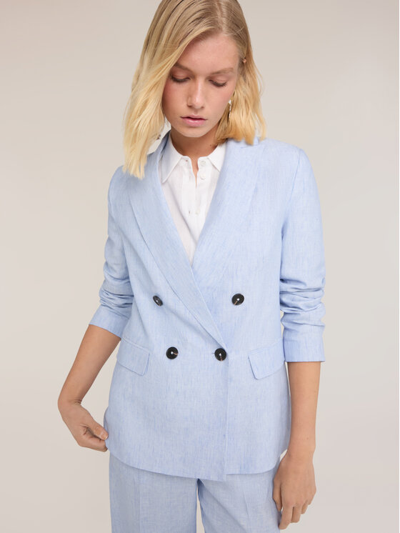 Motivi Motivi Giacca di transizione Q080Q001103N0R4 Turchese Regular Fit