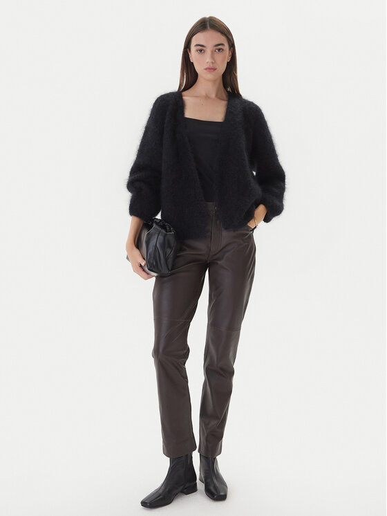 Dixie Dixie Kardiganas M277Y072A 1900 Juoda Regular Fit