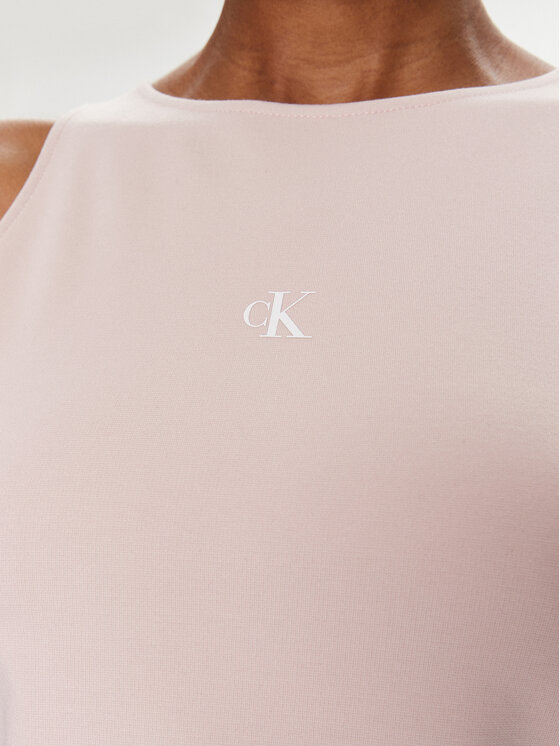Calvin Klein Jeans Calvin Klein Jeans Top Archival J20J223107 Różowy Slim Fit