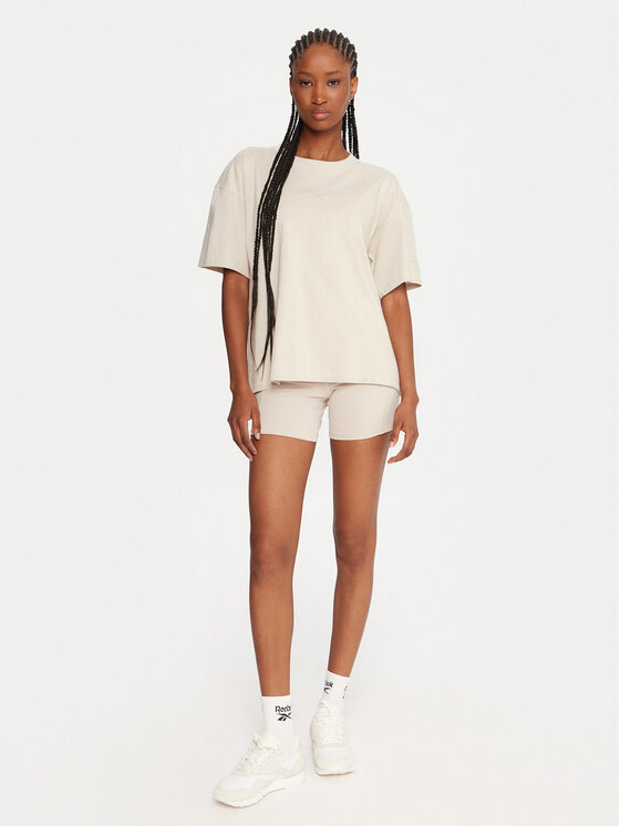 Reebok Reebok T-Shirt RK25315CCW Béžová Regular Fit