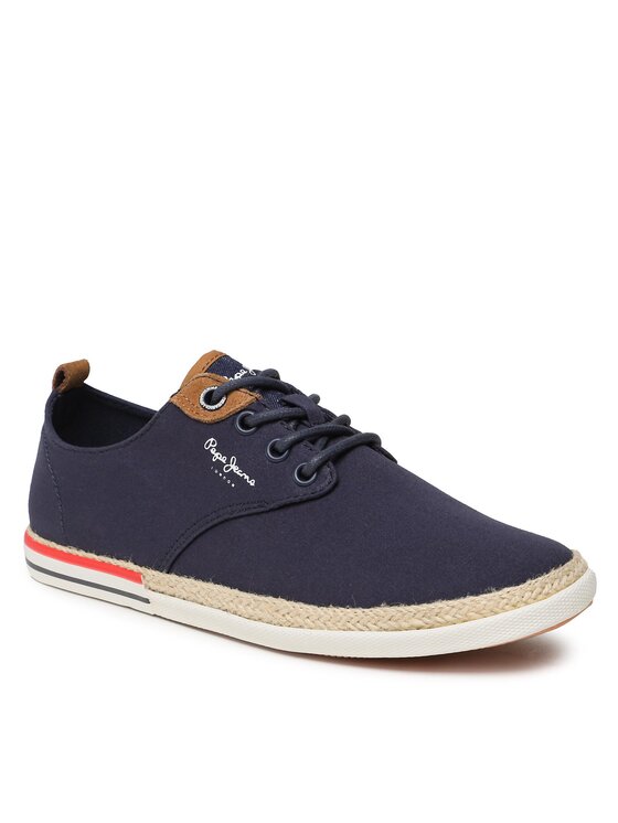 Pepe Jeans Pepe Jeans Espadrilky Maoui Surf PMS30915 Tmavomodrá