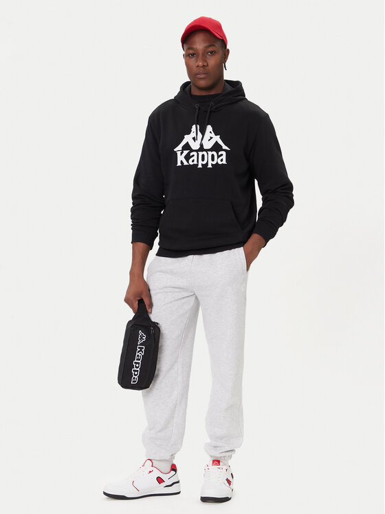 Kappa Kappa Bluză Malmo 3 341M43W Negru Regular Fit