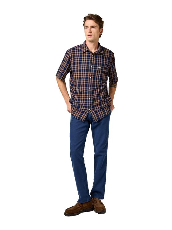 Wrangler Wrangler Koszula 112362734 Czarny Regular Fit