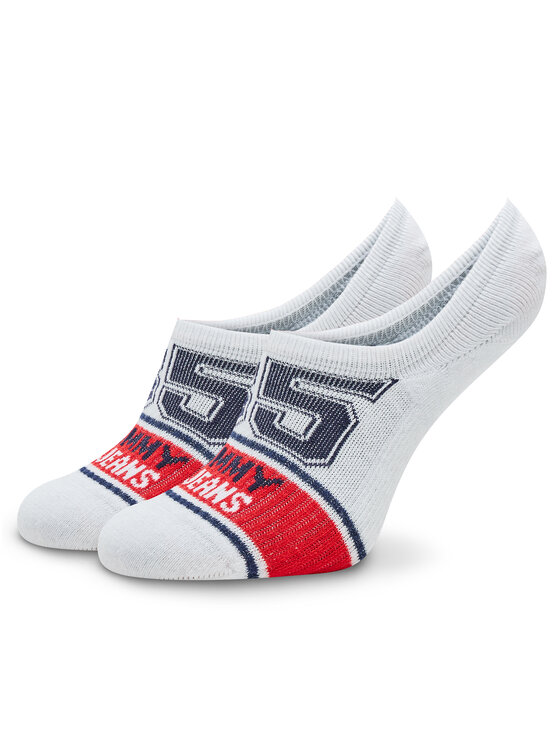 Tommy Jeans Ponožky Krátke Unisex 701222685 Biela