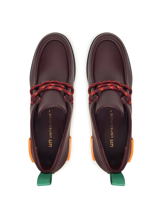 United Nude United Nude Īsi apavi Grip Moc Mid 1095792416 Bordo