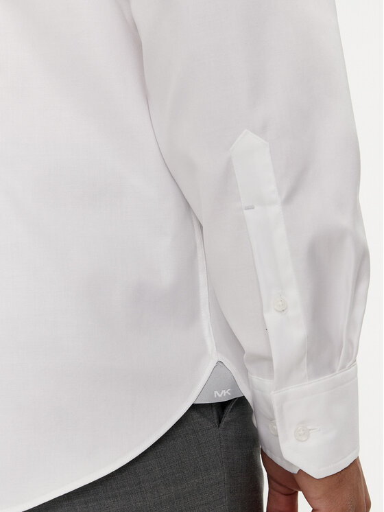 Michael Kors Michael Kors Cămașă MD0MD91514 Alb Slim Fit