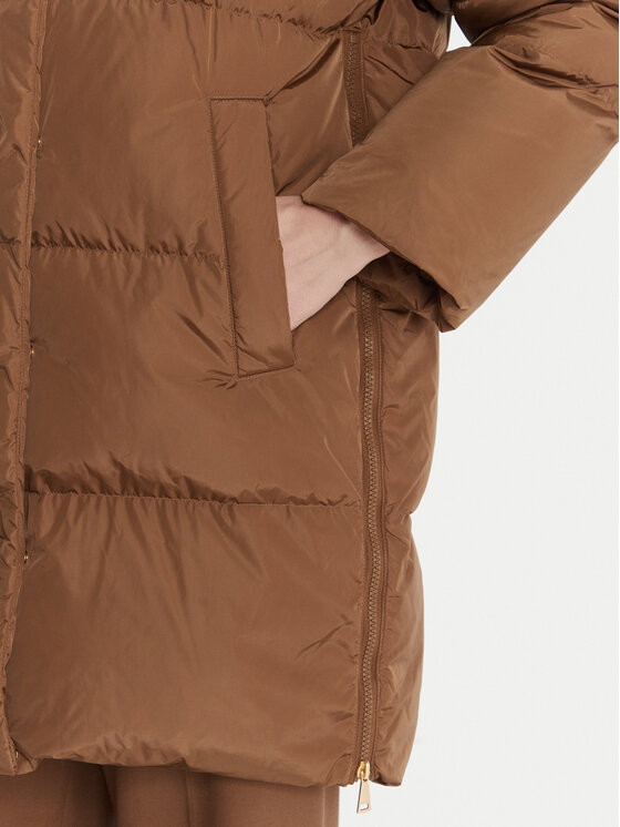 Weekend Max Mara Weekend Max Mara Зимно палто Newbembo 2525496072 Кафяв Relaxed Fit