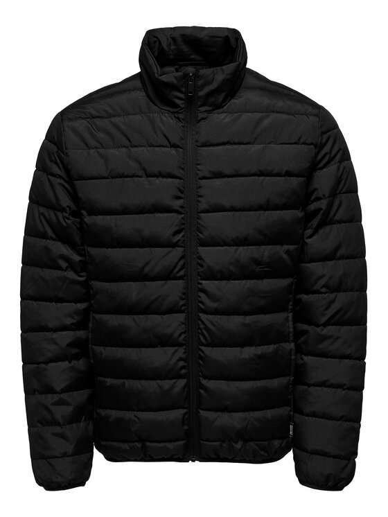 Only & Sons Only & Sons Зимно яке 22025686 Черен Regular Fit