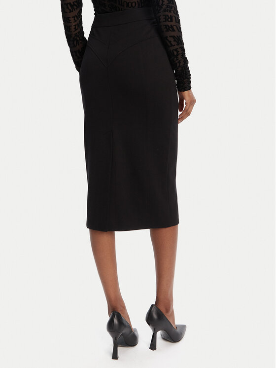 Versace Jeans Couture Versace Jeans Couture Fustă tip creion 79HAE807 J0092 Negru Slim Fit