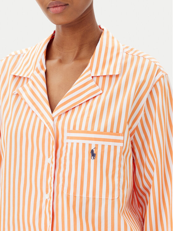 Polo Ralph Lauren Polo Ralph Lauren Pižama 4P8010 Oranžna Relaxed Fit