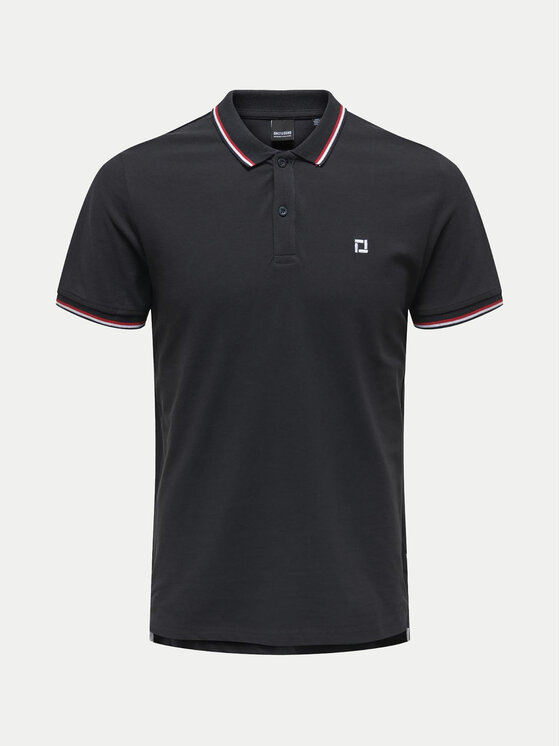 Only & Sons Only & Sons Polo marškinėliai Fletcher 22024827 Tamsiai mėlyna Regular Fit