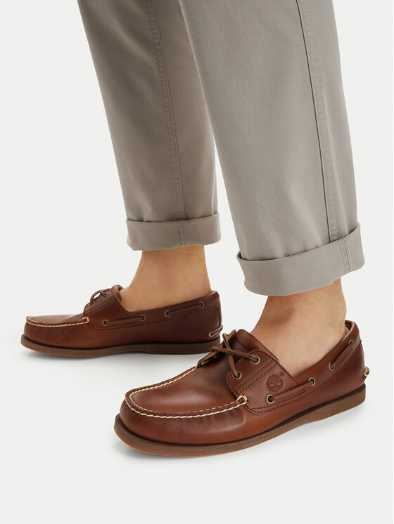 Timberland Timberland Mocassini Classic Boat 2 Eye TB0A232XF741 Marrone
