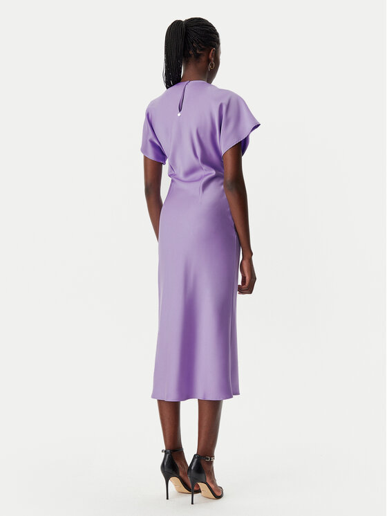 Rinascimento Rinascimento Kokteilinė suknelė CFC0122932003 Violetinė Regular Fit