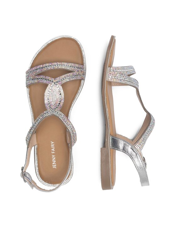 Jenny Fairy Jenny Fairy Sandalen WS120701-02EOB Silberfarben