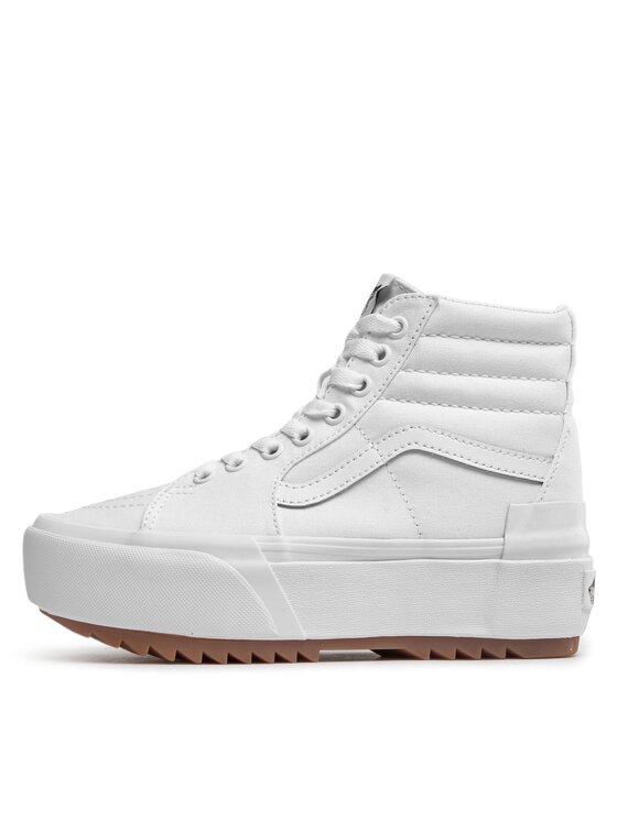 Vans Vans Сникърси Sk8-Hi Stacked VN0A4BTWL5R1 Бял