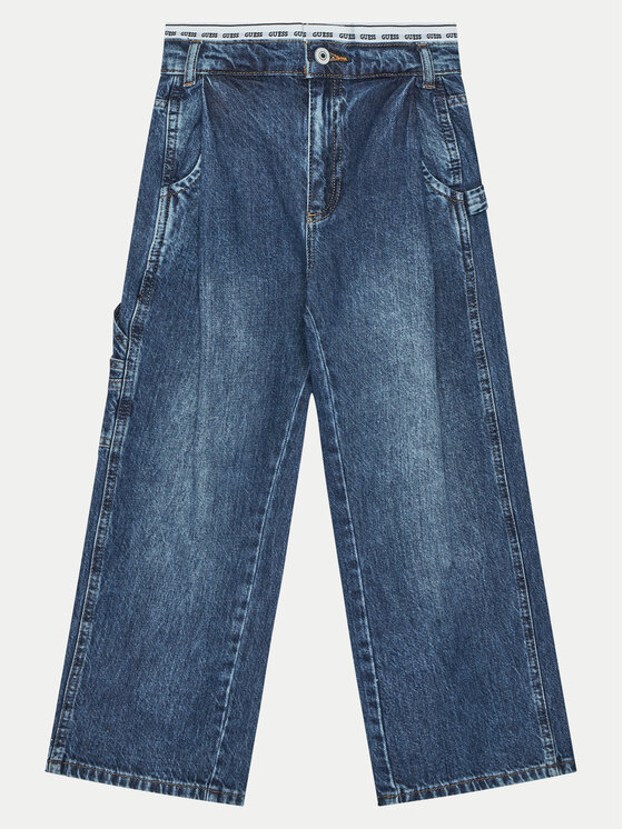 Guess Guess Blugi J5RA12 D45E0 Albastru Regular Fit