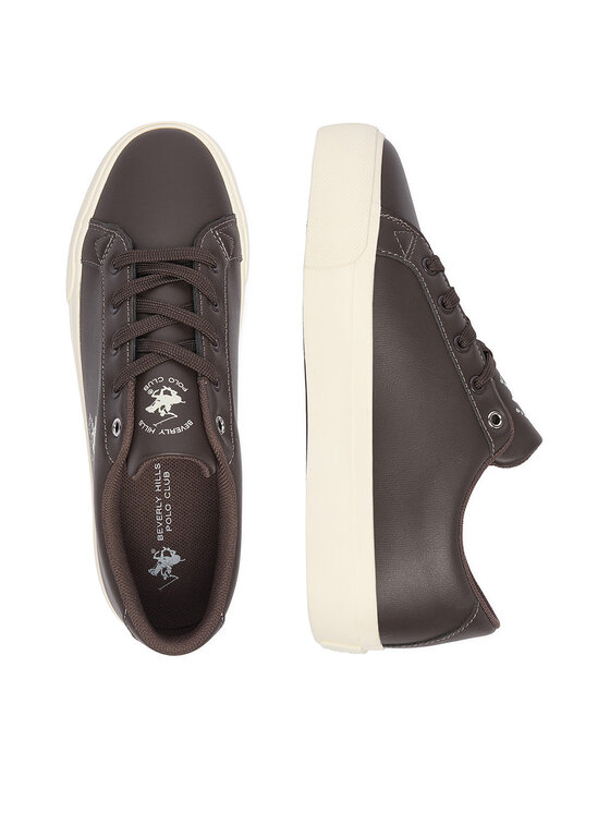 Beverly Hills Polo Club Beverly Hills Polo Club Sneakers aus Stoff CEO-BHPC040W Dunkelbraun