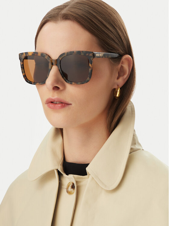 Nine West Nine West Sonnenbrillen CEO-NW6622S Hellbraun