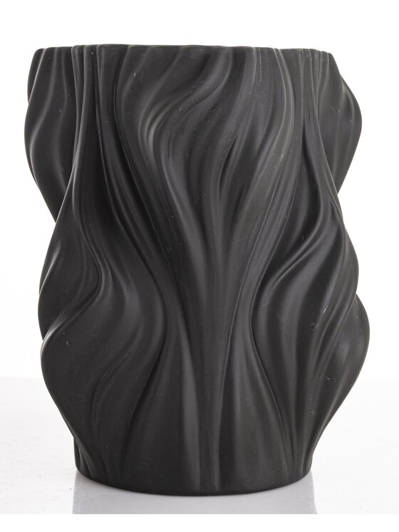 MIAhome MIAhome Wazon porcelanowy IRREGULAR Czarny