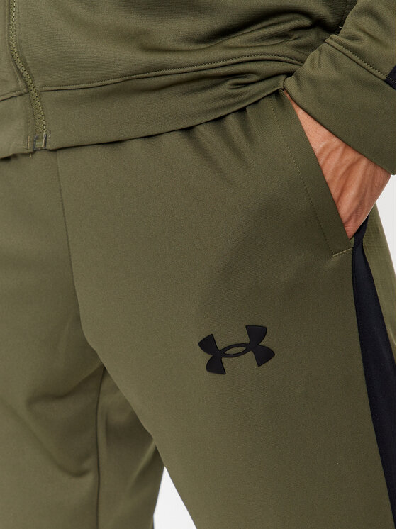 Under armour khaki tracksuit hotsell