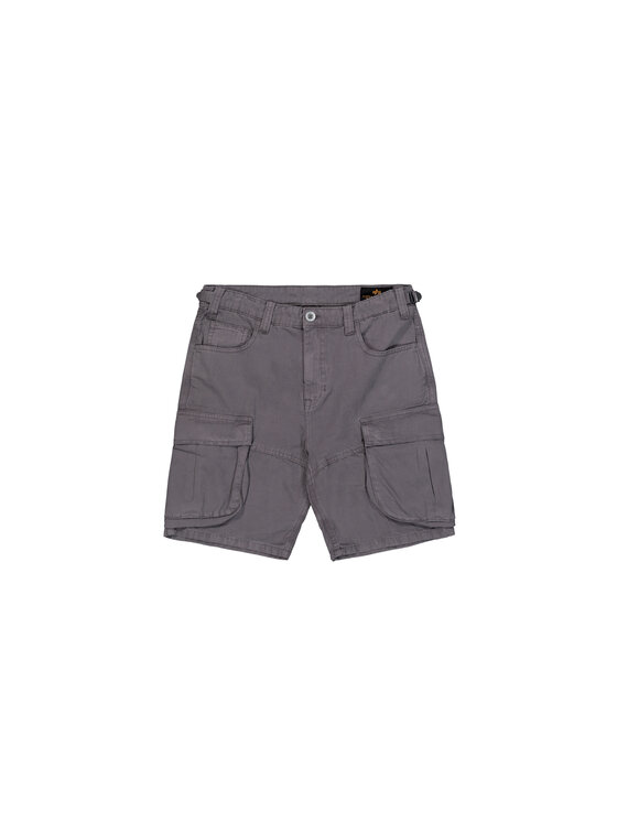 Alpha Industries Alpha Industries Šortky Canvas Cargo Short Sivá Loose Fit