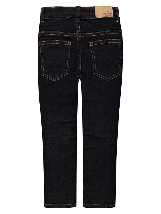 Kanz Kanz Jeansy 1846904-0012 Granatowy Basic Fit