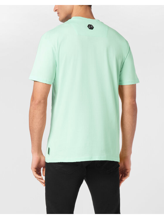 PHILIPP PLEIN PHILIPP PLEIN T-Shirt 24941 Zielony Regular Fit