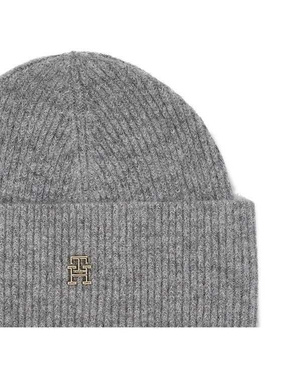 Tommy Hilfiger Tommy Hilfiger Σκούφος Th Evening Beanie AW0AW15319 Γκρι