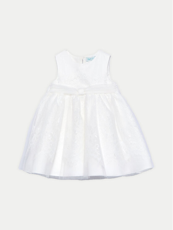 Abel & Lula Elegantné šaty 5003 Biela Regular Fit