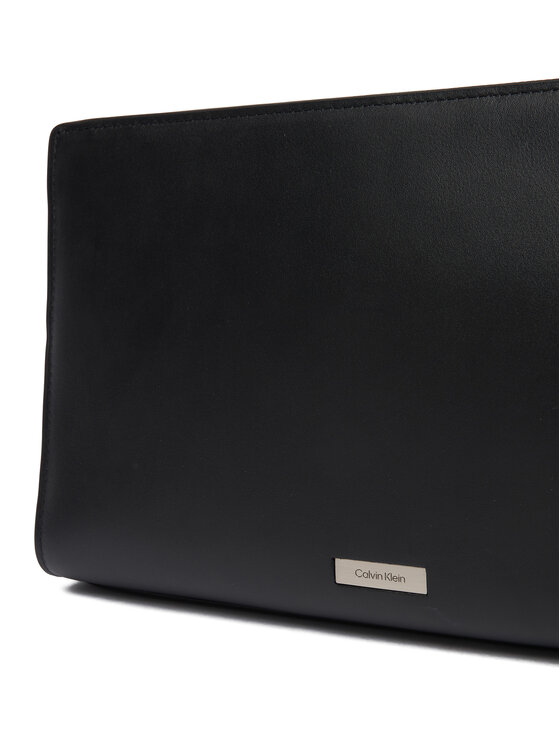 Calvin Klein Calvin Klein Kosmetický kufřík Plaque Wash Bag LV04D1109G Černá