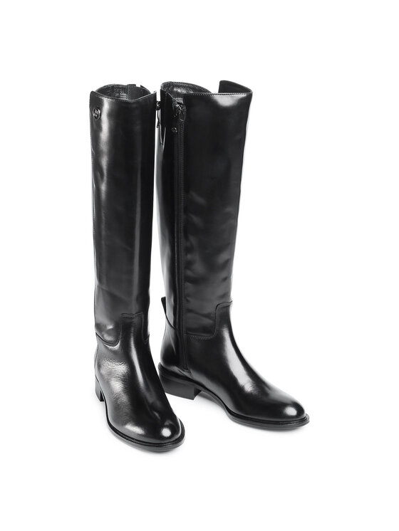 Solo Femme Solo Femme Jātnieku tipa zābaki 33944-04-C57/000-51-00 Melns