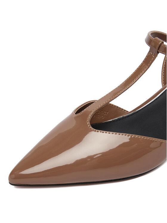 Nine West Nine West Czółenka CEO-CD25-123-1 Brązowy