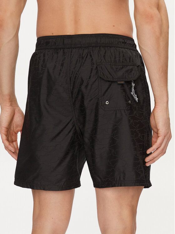 Paul&Shark Paul&Shark Pantaloni scurți pentru înot 24415041 Negru Regular Fit