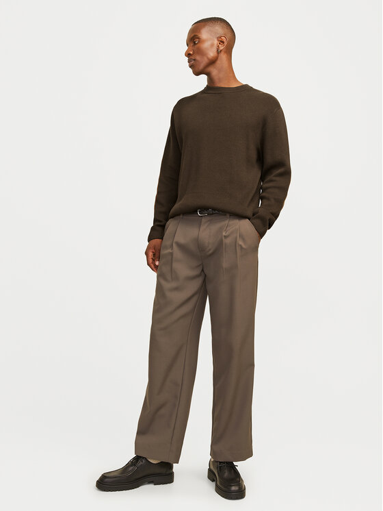 Jack&Jones Jack&Jones Džemper Milano 12259666 Bež Relaxed Fit