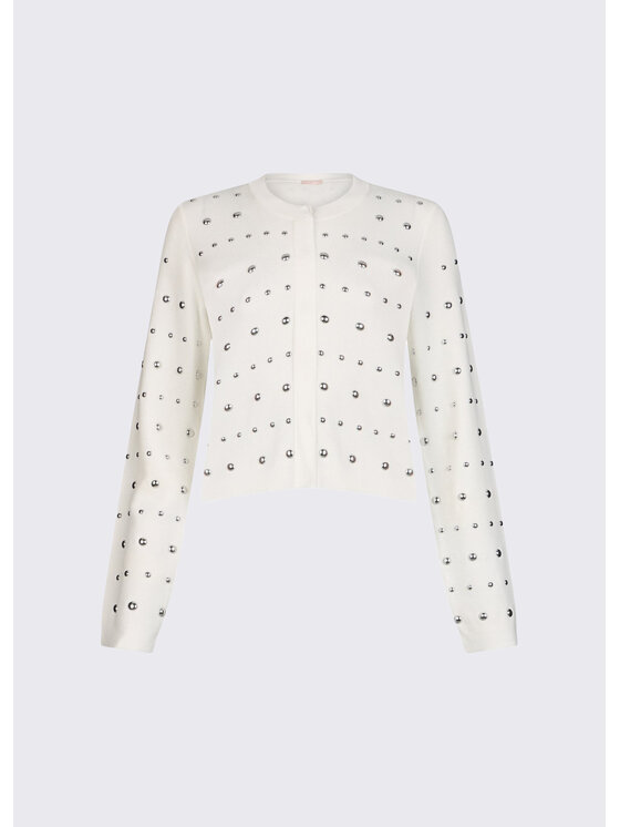 Liu Jo Liu Jo Cardigan WA6090MS55N10701 Bianco Regular Fit