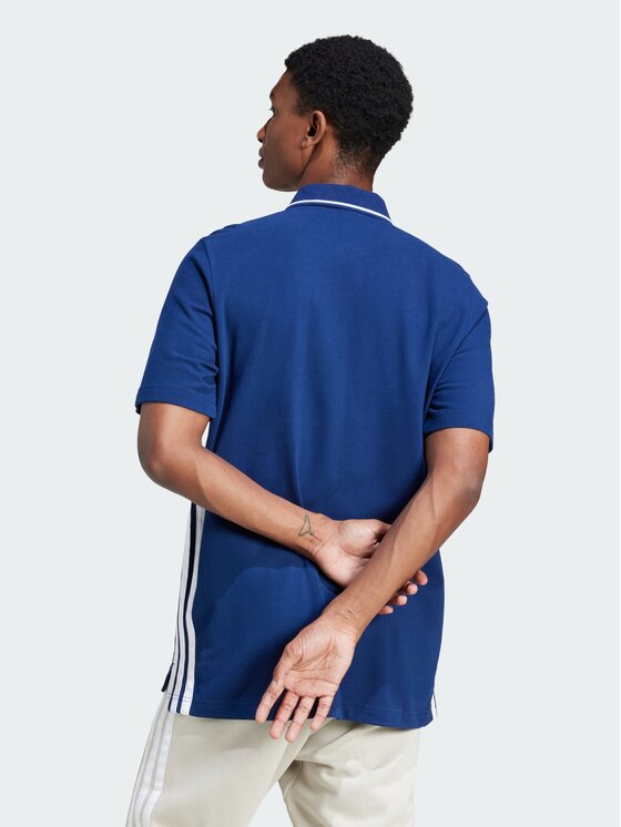 adidas adidas Polo Piqué Niebieski Regular Fit