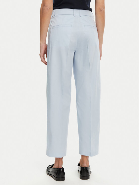 Tommy Hilfiger Tommy Hilfiger Chinosy WW0WW40504 Błękitny Straight Fit