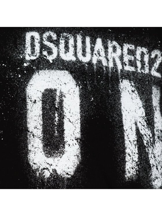 Dsquared2 Dsquared2 T-Shirt S79GC0039 S23009 900 Černá Regular Fit