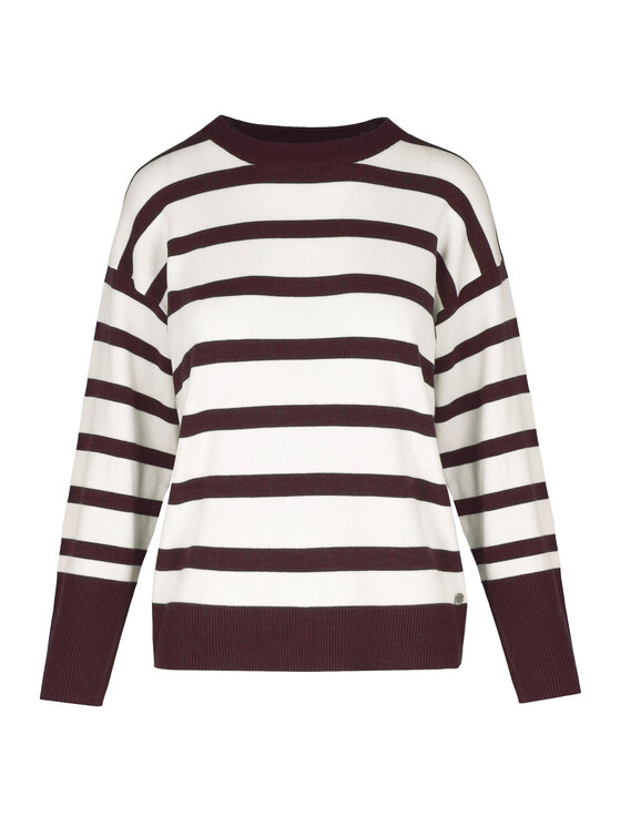 Volcano Volcano Sweter s-zita Biały Regular Fit