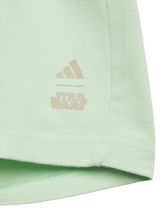 adidas adidas Набір футболка та шорти Star Wars The Mandalorian™ JF3628 Зелений Regular Fit