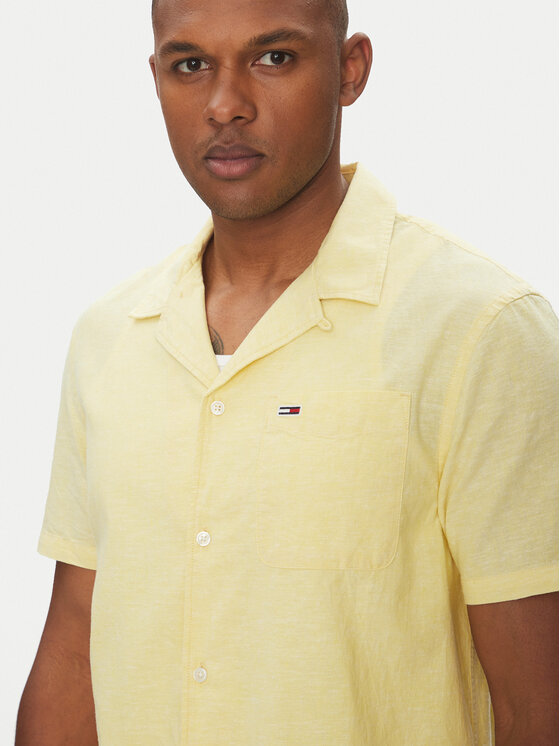 Tommy Jeans Tommy Jeans Camicia DM0DM20895 Giallo Regular Fit