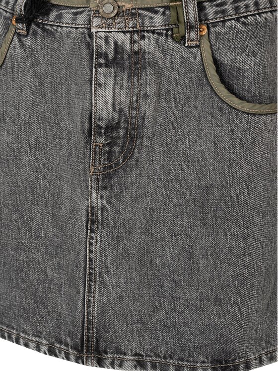 Diesel Diesel Sukně A04440-0CBBH Šedá Slim Fit