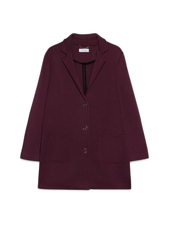 Fiorella Rubino Fiorella Rubino Cappotto 0216T000317N036 Bordeaux Regular Fit