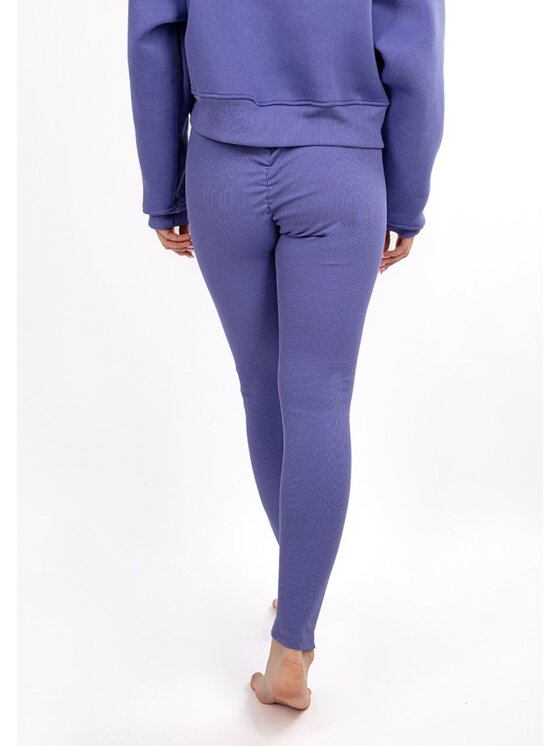 DKaren Sport DKaren Sport Legginsy DK-K-B13 Fioletowy Classic Fit